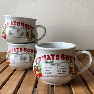 Retro Soup Mugs